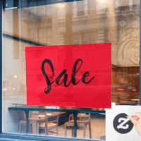 Window Sale Sign, Boutique Sale Sign, Modern