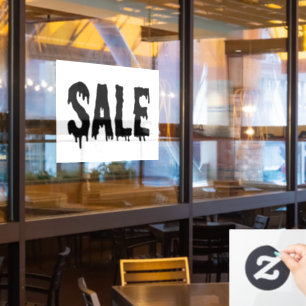 Window Sale Sign, Retail Store Decal, Boutique Cling