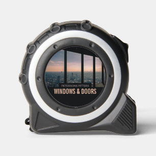 Window Scene, Window & Door Fitter Company Tape Measure