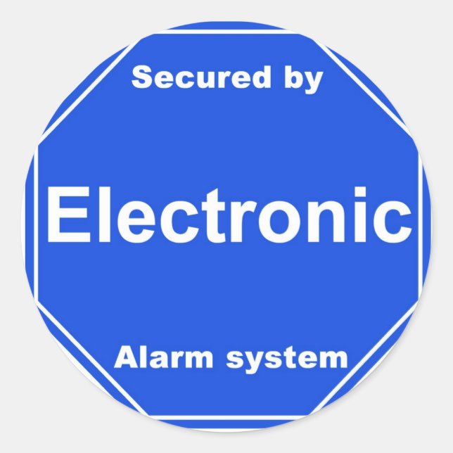 Window Security Sticker (Front)