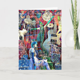 Window Shopping in NYC Christmas Card