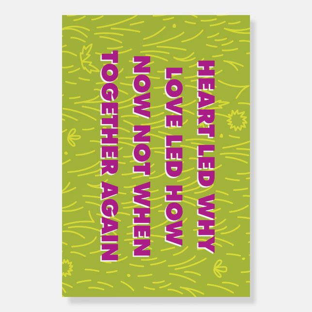 Window Sign 12"Hx18"W (Front)