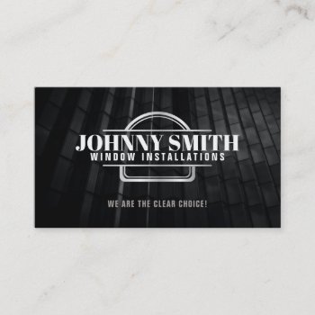 Window Slogans Business Cards by MsRenny at Zazzle