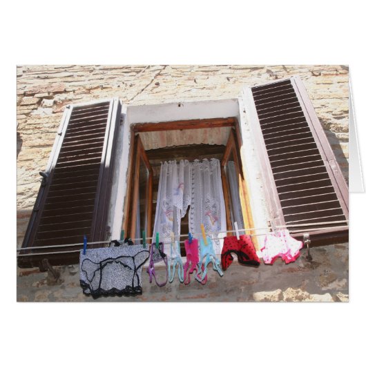 Window & Thongs (Front Horizontal)