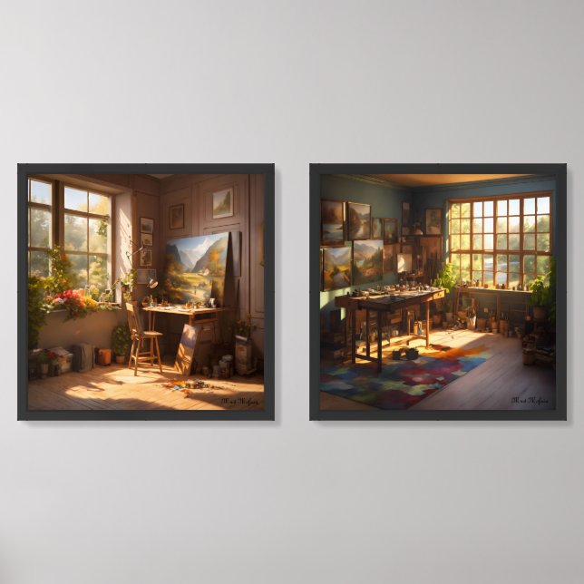 Window to Inspiration Wall Art Sets (Front)