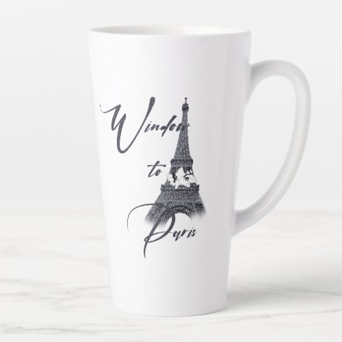 Window to Paris T_Shirt Keychain Hockey Puck USB C Latte Mug