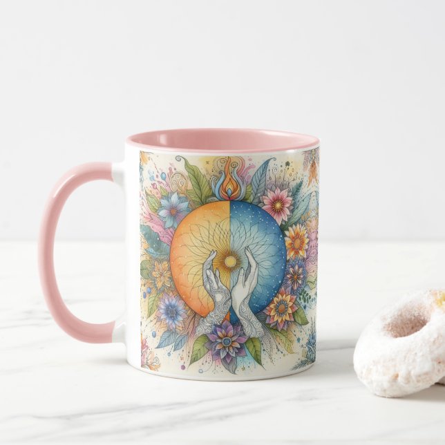 Window to the Soul Mug (With Donut)