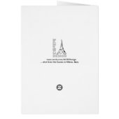 Window to the World Card - (from Milan Duomo) (Back)