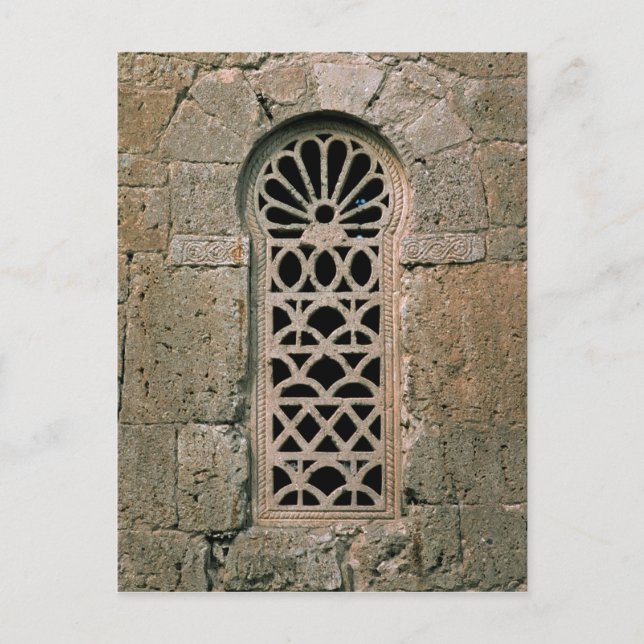 Window tracery, from  Basilica San Juan Postcard (Front)