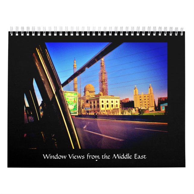 Window Views from the Middle East Calendar (Cover)