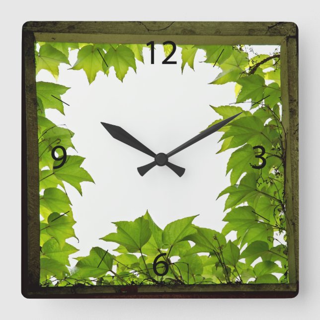 Window Wall Clock (Front)