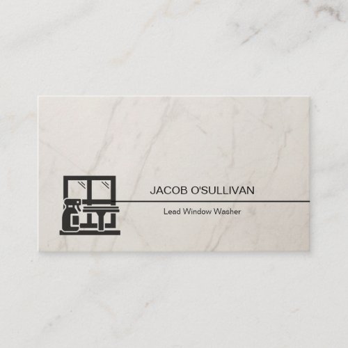 Window Washer House Cleaning  Business Card