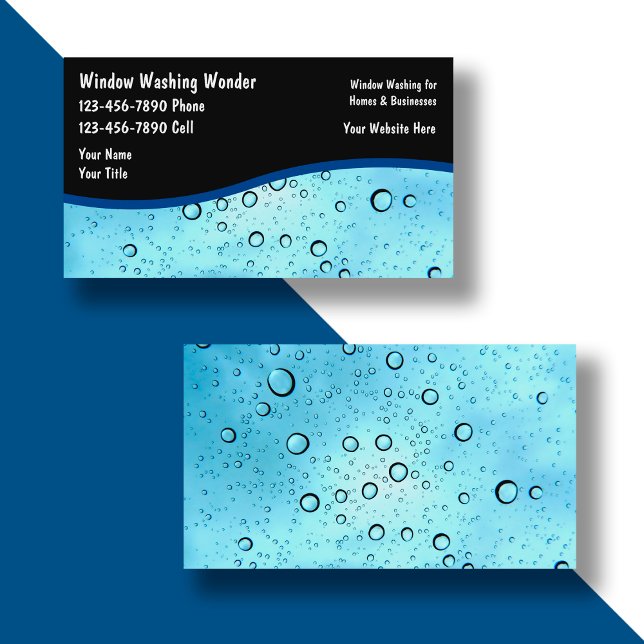 Window Washing Business Cards (Creator Uploaded)