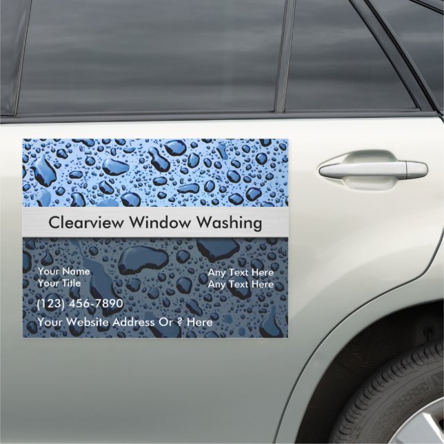 Window Washing Mobile Car Magnets Template (In Situ)