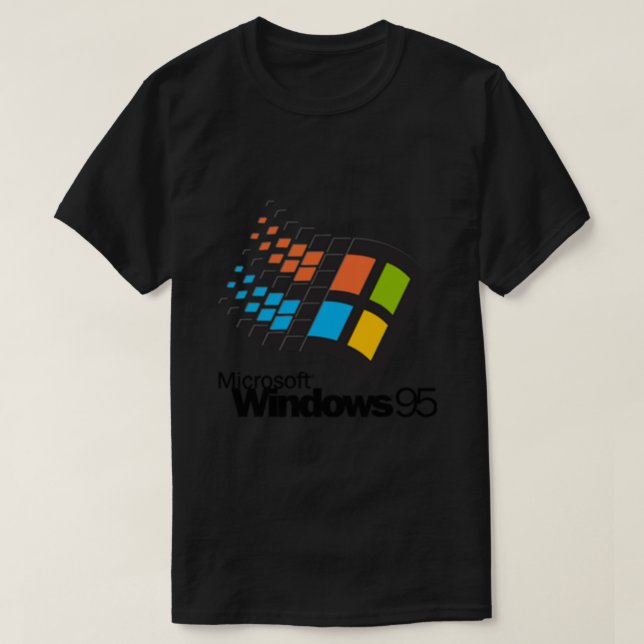Windows 95 - Small Logo Essential T-Shirt (Design Front)