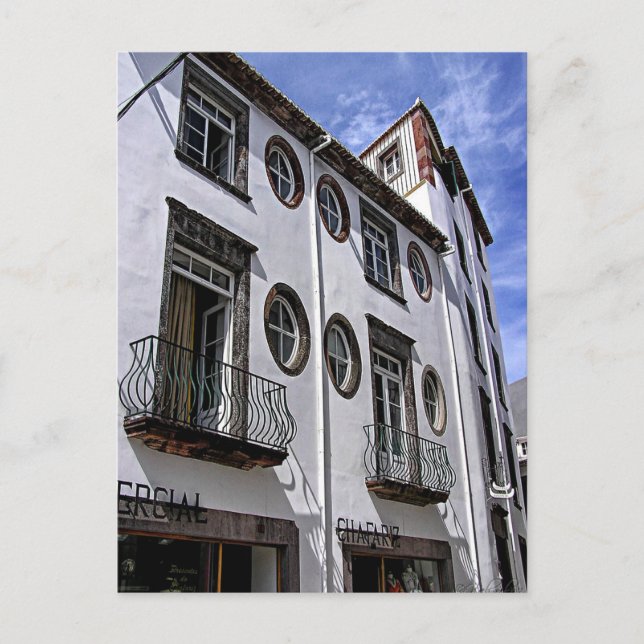 Windows & Balcony : Funchal, Portugal Postcard (Front)
