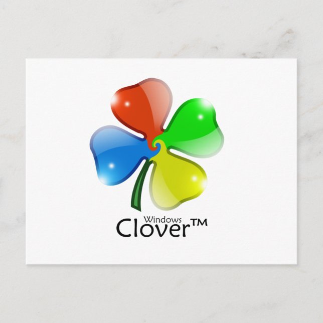 Windows Clover Edition Postcard (Front)