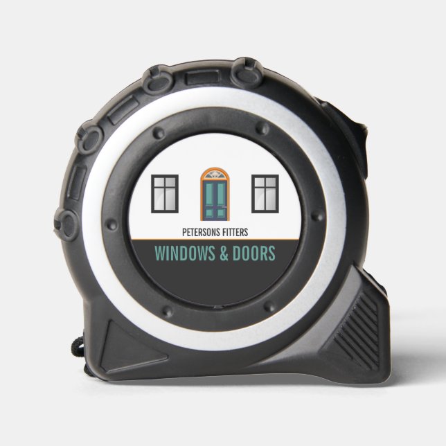 Windows & Doors, Window & Door Fitter Company Tape Measure (Front)