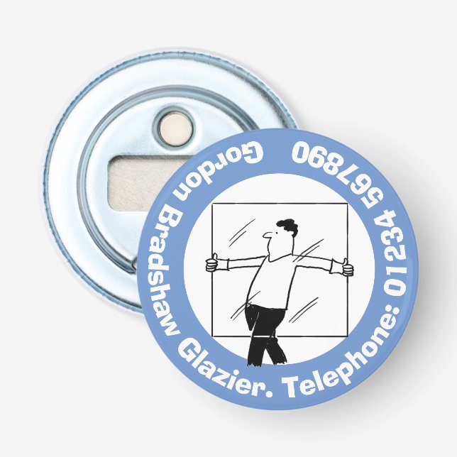Windows Glass & Glazing for the Glazier. Bottle Opener (Front)