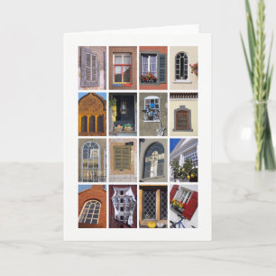 Windows greetings card