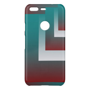 Windows in teal burgundy white uncommon google pixel case