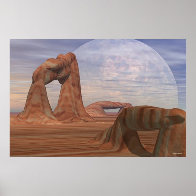 Windows Of A Distant World (36"x 24") Poster (Front)