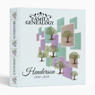 Windows Of time Family Tree Genealogy Photo Album 3 Ring Binder