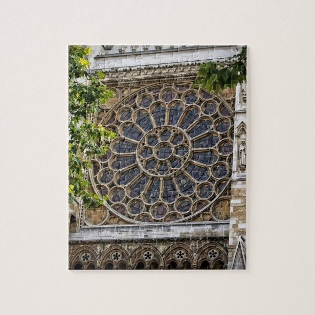 Windows of Westminster Abbey - London-8x10-110 pc Jigsaw Puzzle (Vertical)