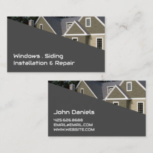 Windows Siding Business Card