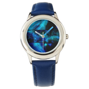 Windows to a Blue Space Nebula Watch