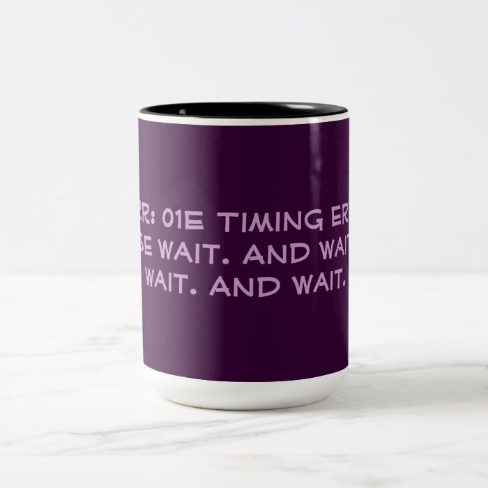 Windows Wait Error Code Mug