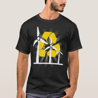 Windpower Recycling I Wind Power Wind Renewable Wi T-Shirt