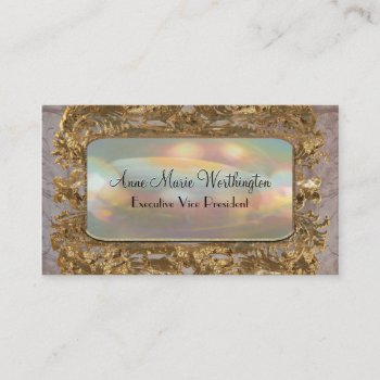 Windreamer Chic Elegant 3.5" X 2" Professional Business Card by LiquidEyes at Zazzle
