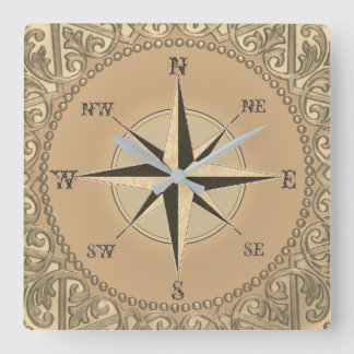 Windrose Clock