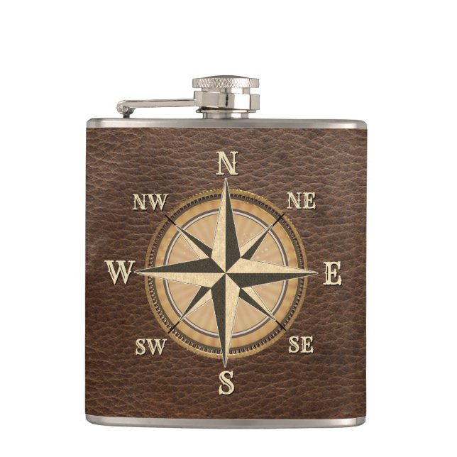 Windrose Flask (Front)