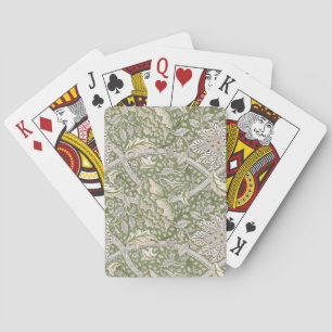 Windrush Pattern (by William Morris) Poker Cards