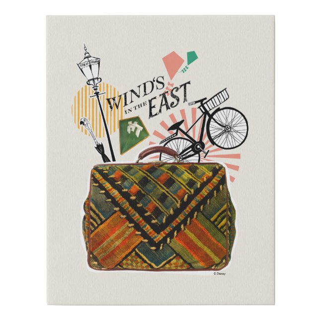 Winds in the East Faux Canvas Print (Front)