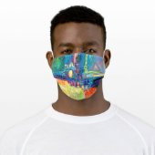 "Winds of Destiny" Adult Cloth Face Mask (Worn)