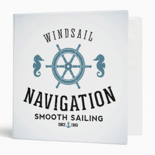 Windsail Navigation Poster Binder