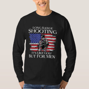 Windscreen shooting is like golf for men's pistol  T-Shirt