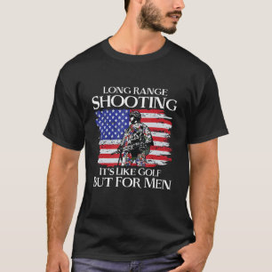 Windscreen shooting is like golf for men's pistol  T-Shirt
