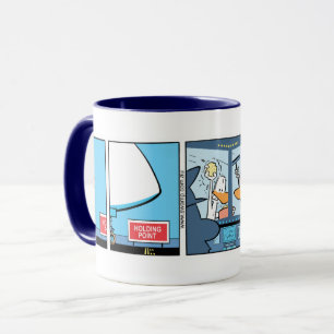 Windshield Cleaners Funny Pilot Aviation Mug
