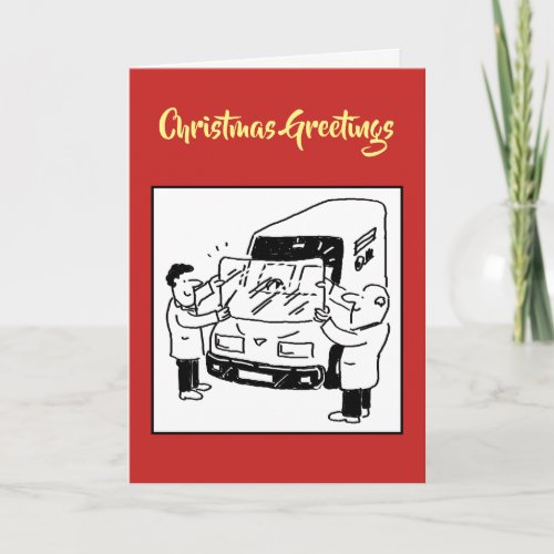 Windshield Repairs  Windscreen Replacement Holiday Card