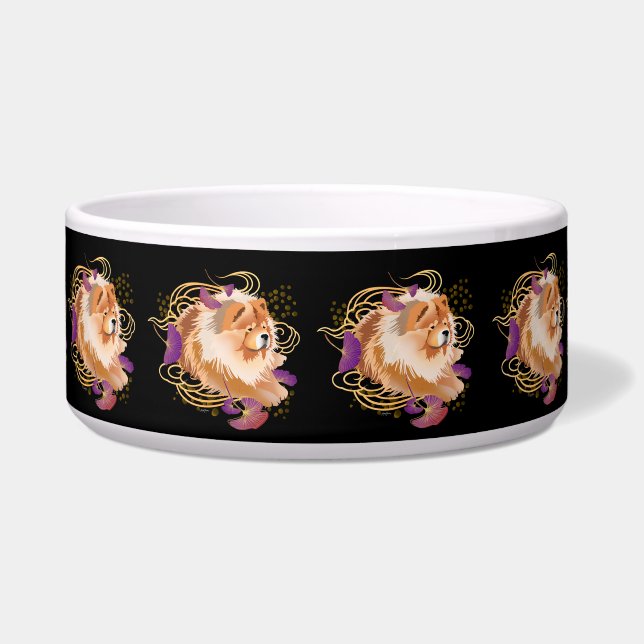 WINDSONG Ceramic Pet Bowl (Front)