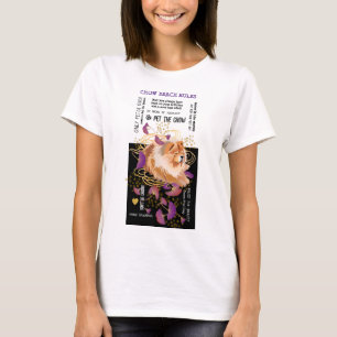 WINDSONG CHOW BEACH RULES white shirts