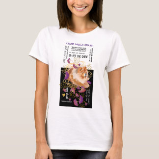 WINDSONG  CHOW BEACH RULES white shirts