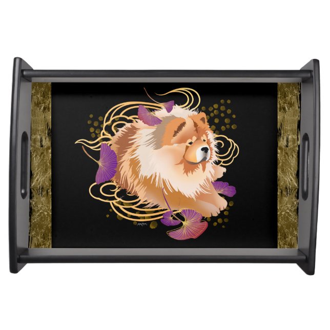 WINDSONG - Chow  serving tray (Front)