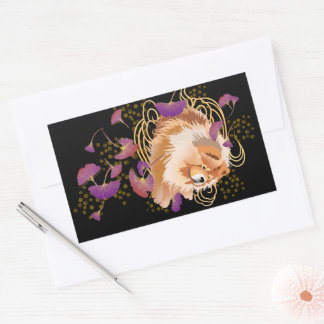 WINDSONG - Chow square stickers