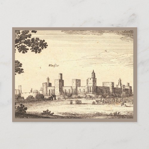 Windsor Castle _ Berkshire _ Vintage Postcard