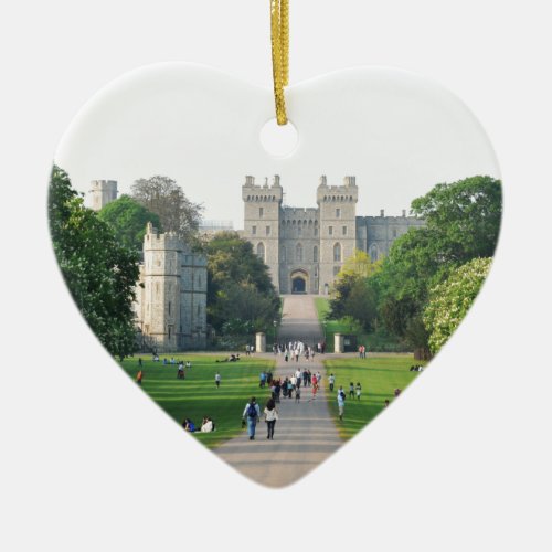 Windsor castle ceramic ornament